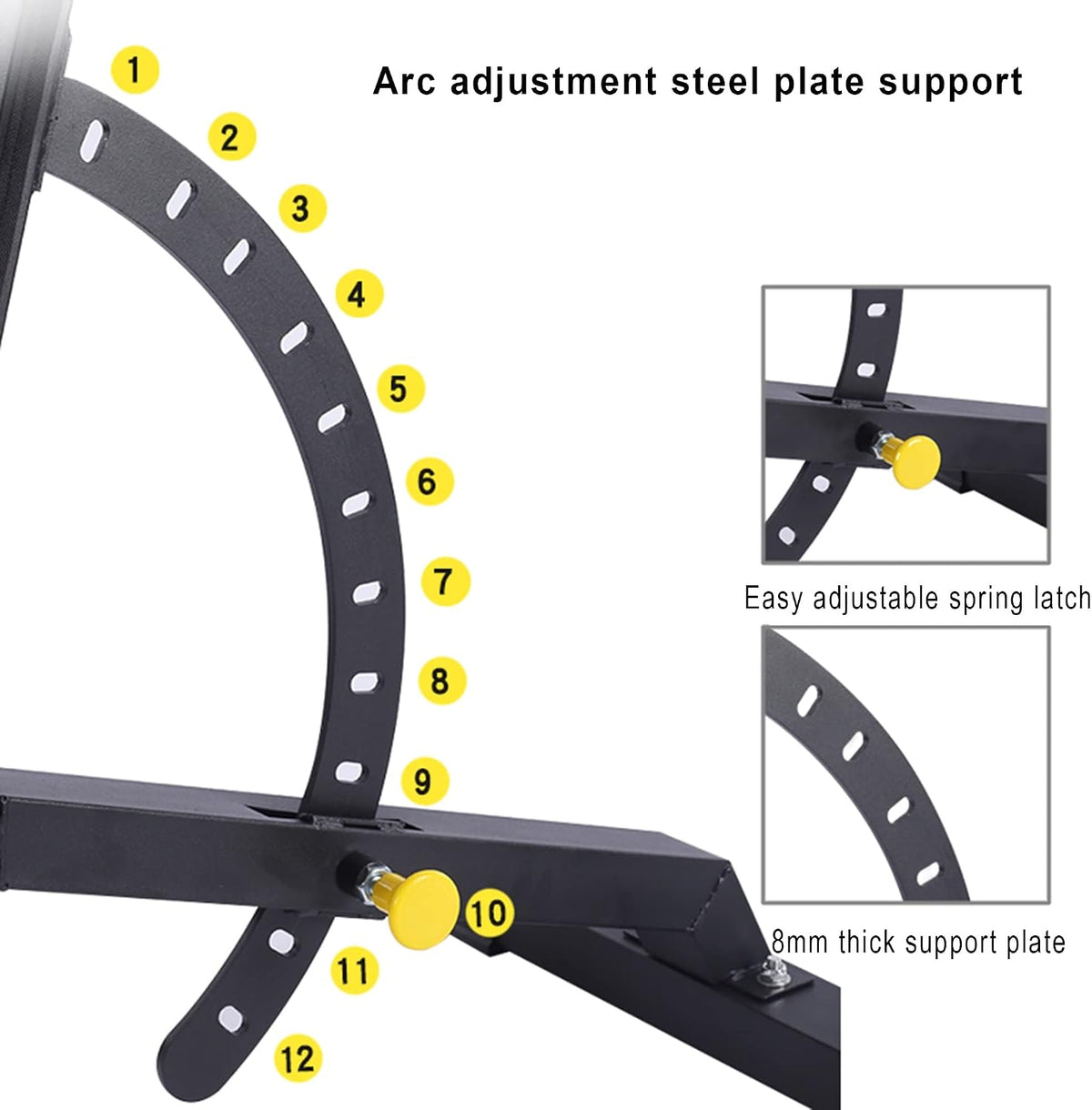 Adjustable Incline Weight Bench – مقعد التدريب القابل للتعديل