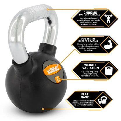 Live Up Rubber Kettlebell