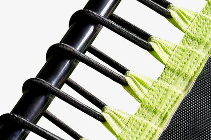 MDBuddy Fitness Trampoline with Adjustable Handrail
