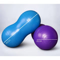 Peanut Ball,Peanut Exercise Ball,Peanut Yoga Ball,Peanut Stability Ball,for Core Strength Training-Purple
