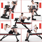【330 lbs Weight Capacity】; We designed a unique frame with triangular structure and constructed of heavy commercial grade steel which is very sturdy and durable; All of these are important in your workout.
