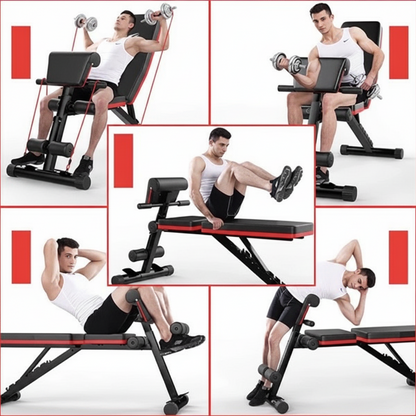 【330 lbs Weight Capacity】; We designed a unique frame with triangular structure and constructed of heavy commercial grade steel which is very sturdy and durable; All of these are important in your workout.
