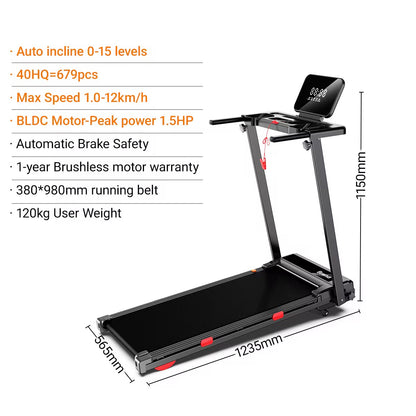 Flat treadmill / w 377