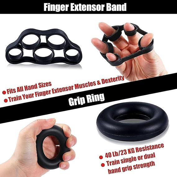 طقم تقوية القبضة - hand grip set