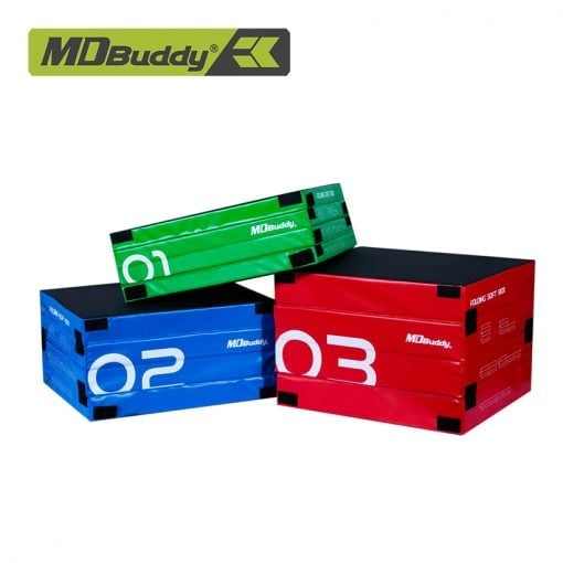 MDBuddy MD6519 Folding Soft Plyo Box | بوكس قفز لين قابل للطي