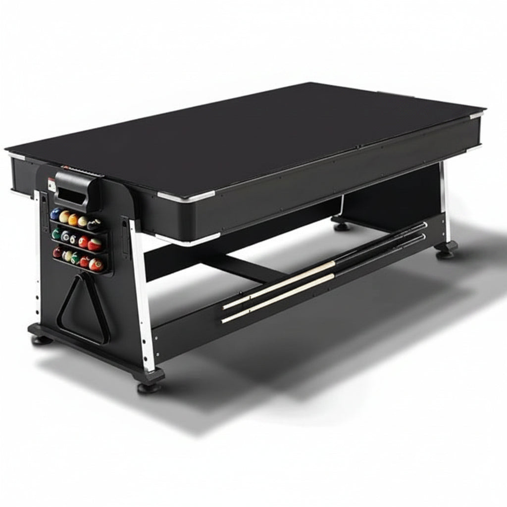 طاولة ألعاب 4 في 1 - بلياردو وهوكي وتنس وطعام - MAS SPORTS 7FT
-brothersshop