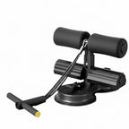 [Strong, Stable, Double Suction Cups]- Featuring 10.63" super-large rubber double suction cups with strong adsorption force, and thickened steel pipes that support over 220 lbs. The soft, comfortable foam handle ensures a focused and stable workout experience. A reliable and worthwhile abs workout equipment.
