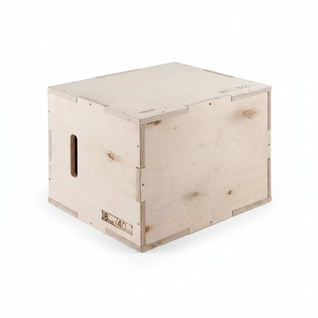 Wooden Play Box – 3 Heights 40/50/60cm | بوكس قفز خشبي