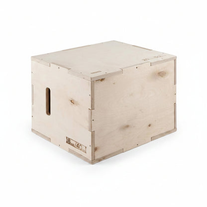 Wooden Play Box – 3 Heights 40/50/60cm | بوكس قفز خشبي