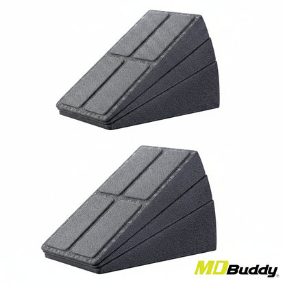 The MDBuddy Squat Wedge Block isolates the calf muscles, tendons and ligaments to ensure a deep and effective stretch to help reduce injury.
