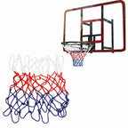 1.The Basketball Net is guaranteed to withstand the fiercest game of one on one. This basketball net connects to any standard basketball rim for quick play. Strong nylon netting makes this net super durable!
