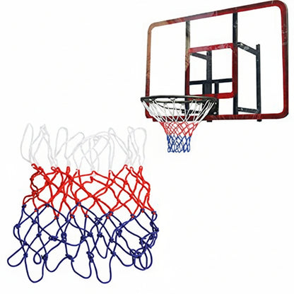 1.The Basketball Net is guaranteed to withstand the fiercest game of one on one. This basketball net connects to any standard basketball rim for quick play. Strong nylon netting makes this net super durable!
