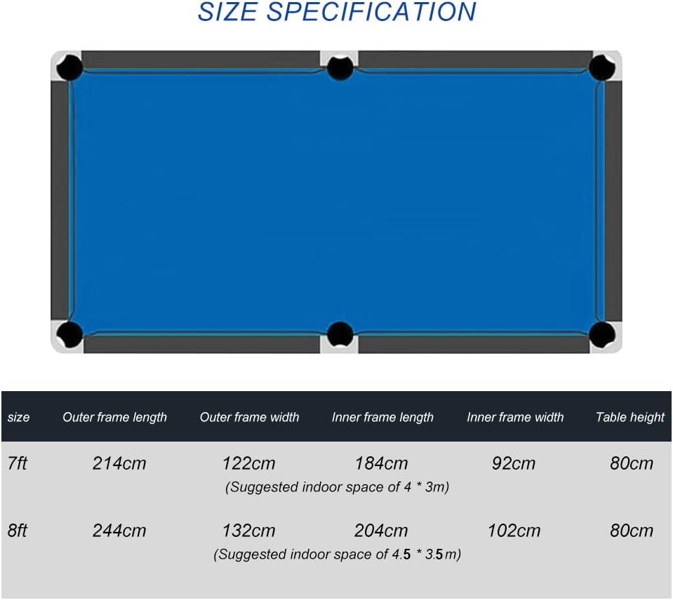Billiard  Table 8ft - طاولة بلياردو ٨ قدم