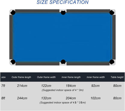 Billiard  Table 8ft - طاولة بلياردو ٨ قدم