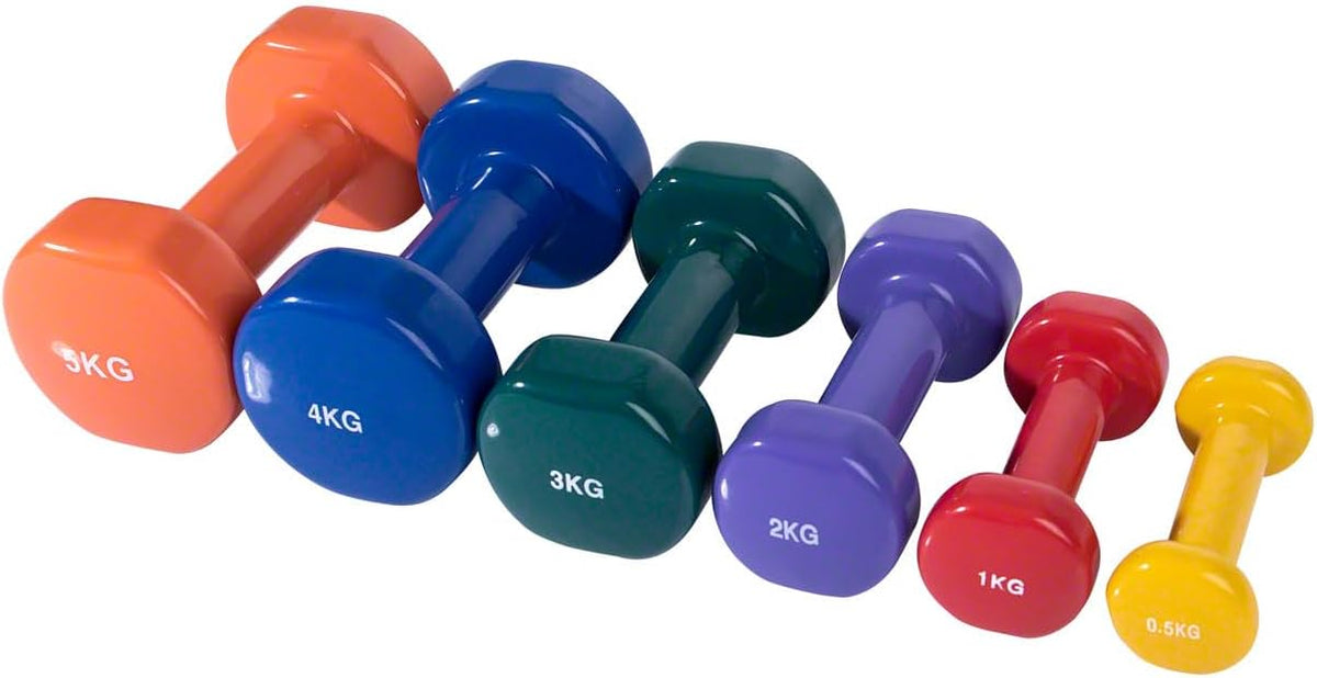 دمبلز فينيل 1–10 كغ (زوج)  /Vinyl Dumbbells 1–10 kg