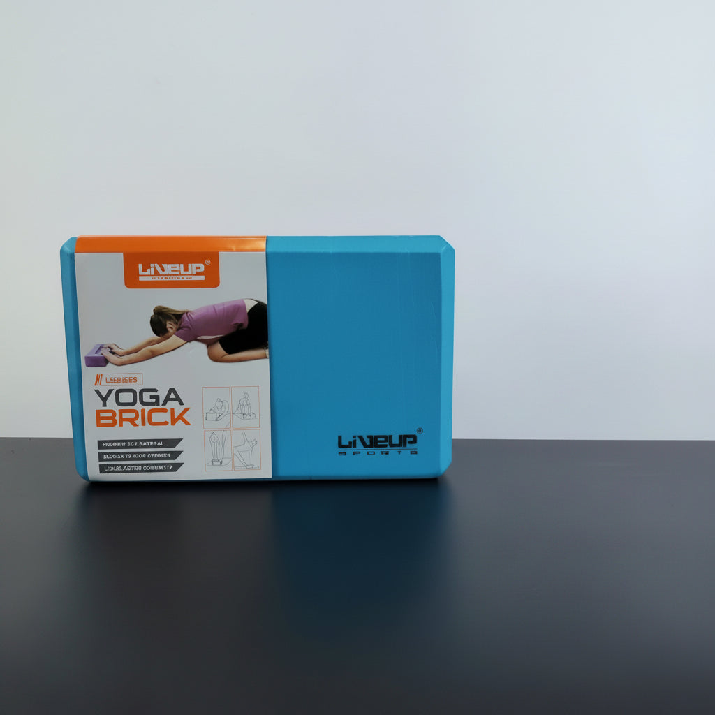 Liveup Yoga Block – 22.8×15.2×7.6 cm | بلوكة يوغا