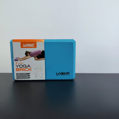 Liveup Yoga Block – 22.8×15.2×7.6 cm | بلوكة يوغا