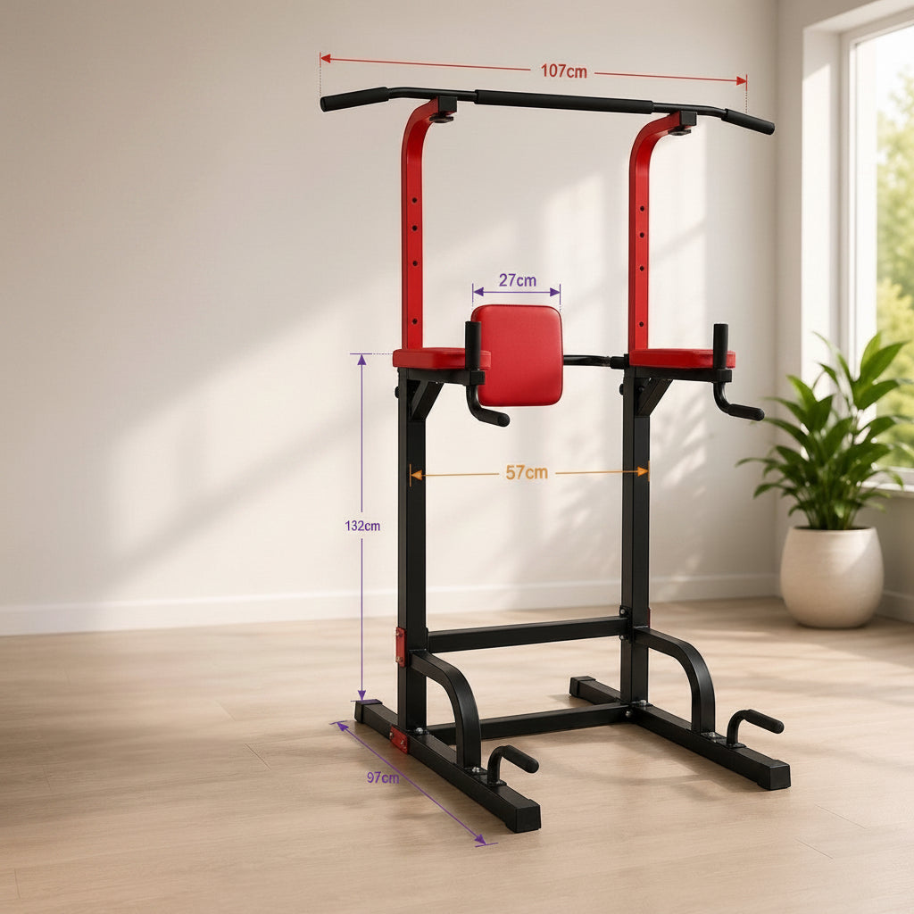 Multi-Functional Home Gym Power Tower 5-in-1