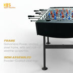 foosball table, black