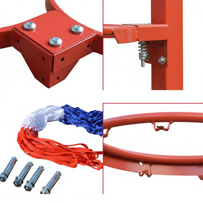 حلقة سله زمبرك - Basketball Rim with Spring Steel Solid