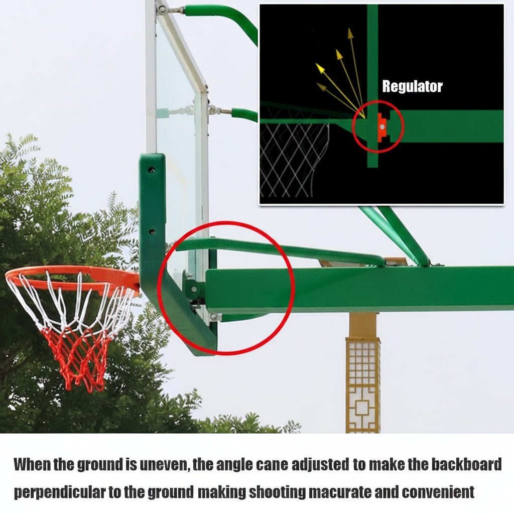 Basketball Stand – ستاند كرة سلة قانوني متحرك