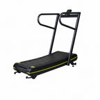Unlike other single flywheel manual treadmills, the dual 6" diameter flywheel provides a smoother, more consistent workout
