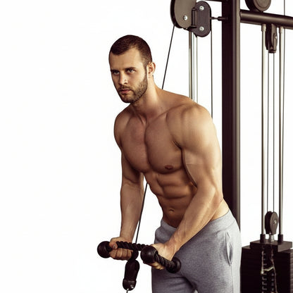 مسكة هوم جيم حبل مفرد - Heavy Duty Single Triceps Rope