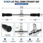 Straight Bar Cable for Gym C - مسكة هوم جيم c