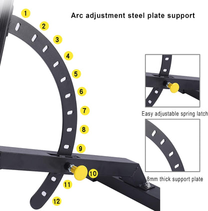 Adjustable Incline Weight Bench – مقعد التدريب القابل للتعديل