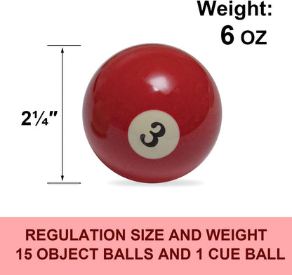 طقم كرات بلياردو 16 كرة  –  Billiard Balls