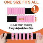 Wrist & Ankle Weights - 2PCS Silicone Waterproof | أثقال المعصم والكاحل