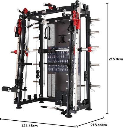 Altas Strength All-in-One Home Gym Smith Machine