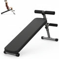 FF Finer Form Gym-Quality Sit Up Bench with Reverse Crunch Handle - Solid Ab Workout Equipment for Your Home Gym. More Effective than an Ab Machine or Ab Roller. Get a Great Abdominal Workout at Home
