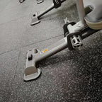 【HIGH QUALITY MATERIALS】: Made of a high density rubber material.modular, durable, and wear resistant interlocking rubber tiles that will bring comfort to hard floors
