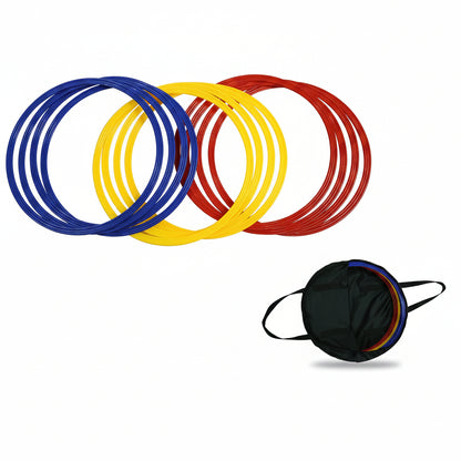 حلقات تدريب السرعة والرشاقة – Speed & Agility Training Rings (12 حلقة)