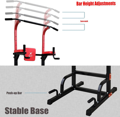 Multi-Functional Home Gym Power Tower 5-in-1