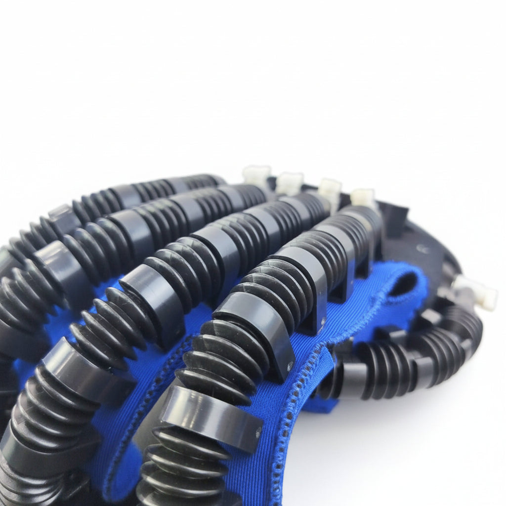 ▶【Multiple Modes】Multiple modes required for rehabilitation training, single finger training mode, passive mode and mirror mode, so that well-trained hands can learn the movements of other hands. You can adjust the intensity according to your specific situation, no matter how much intensity you can adjust, within a safe range, don't worry about the intensity.
