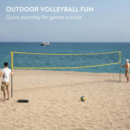 طقم كرة الطائرة - volleyball set net