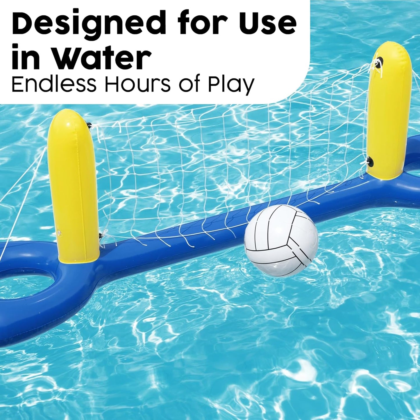 كرة طائرة للمسبح - Volleyball Pool Game Set