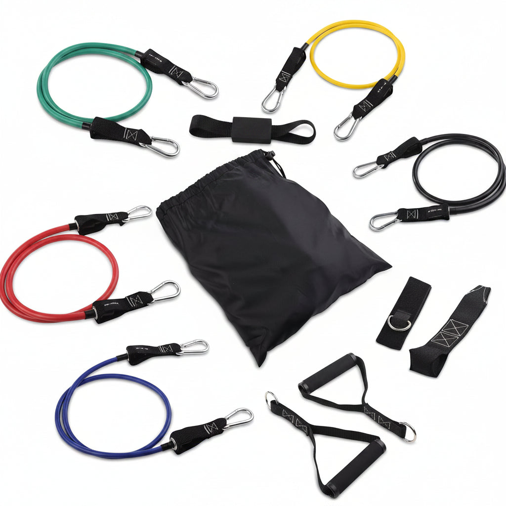 ★ The set resistance tube of liveup is suitable for chest, arm, leg, back and for overall back posture.

