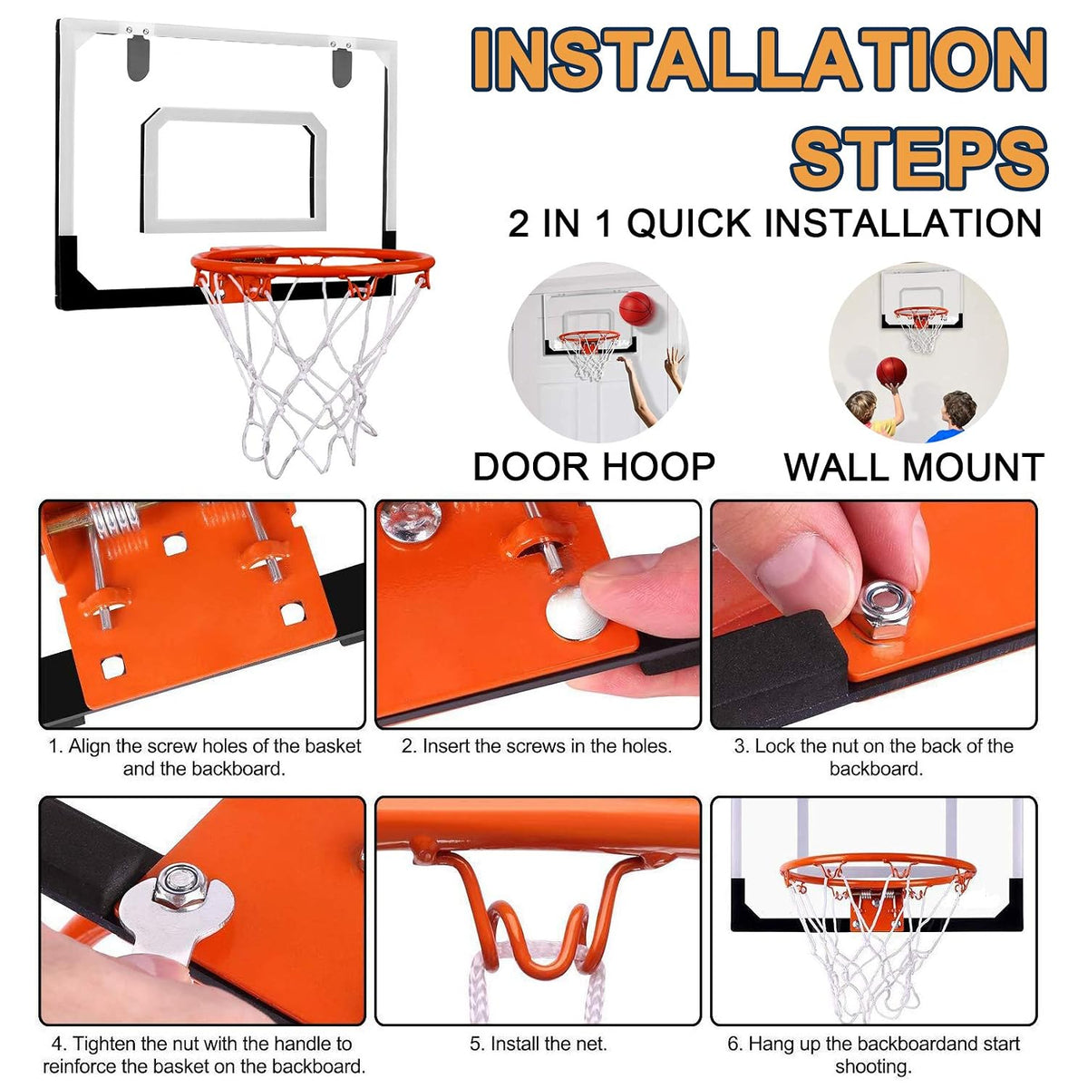 Mini Basketball Backboard 30x40cm - بورد سلة ٣٠*٤٠سم