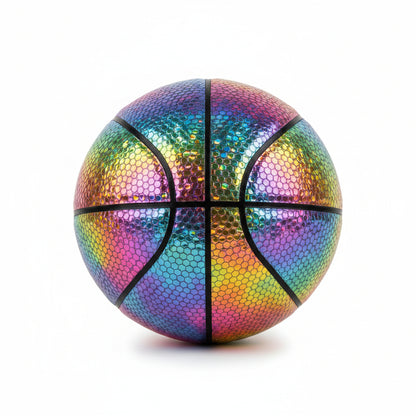 Rainbow Holographic Basketball Size 7 - كرة سلة هولوغرافيك مقاس 7