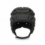 High Durability Material:Soft Soccer Helmet made of high quality EVA,silicone,inner layer filled thicken high elastic sponge,exquisite edge stitching ensures the safety and durability of the helmet.
