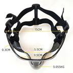 Full Protection: The football mask provides effective protection for the nose, and helps protect your face, nasal, and eyes.
