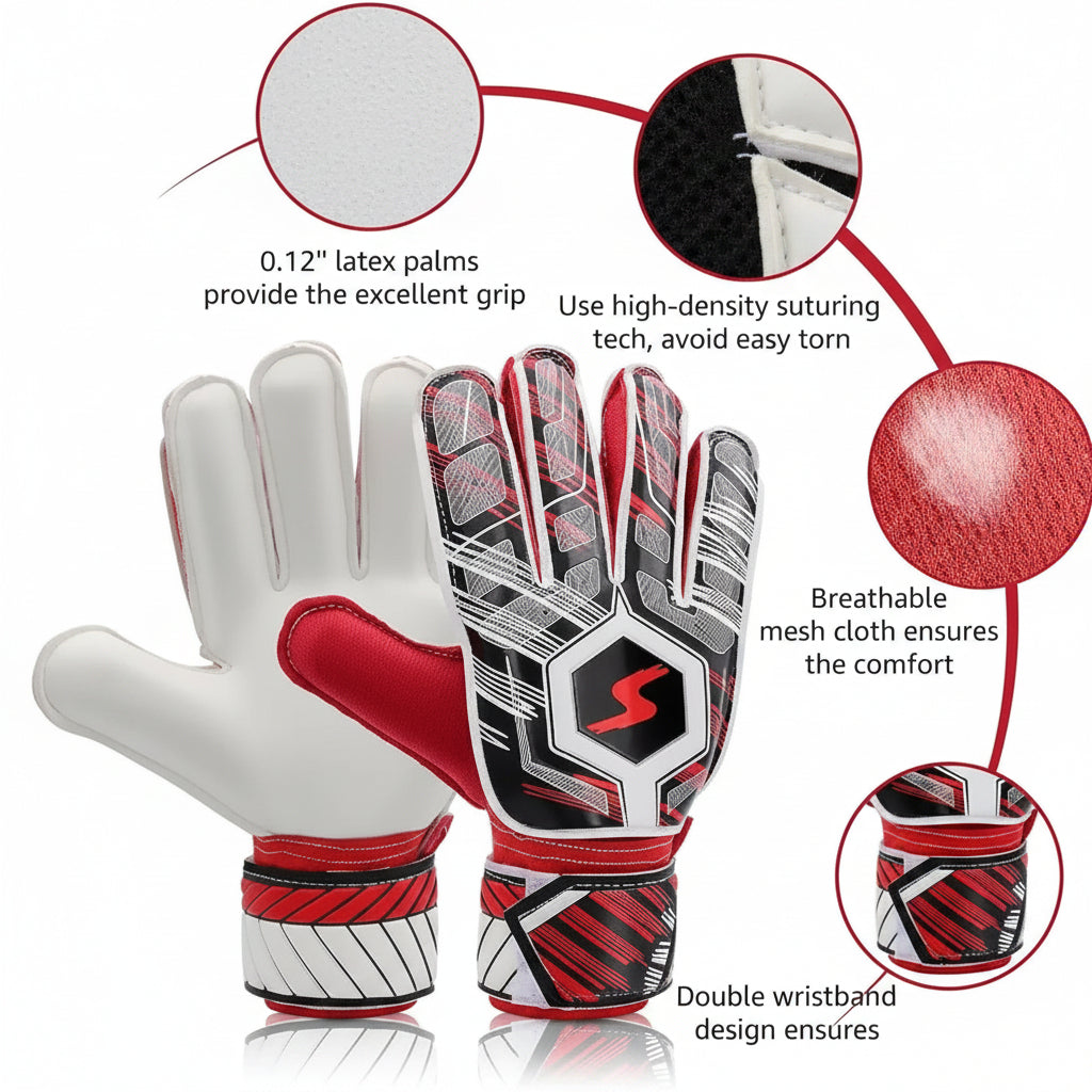 AnnuoYi Goalkeeper Gloves – Professional Goalie Gloves for Teens brotherssop