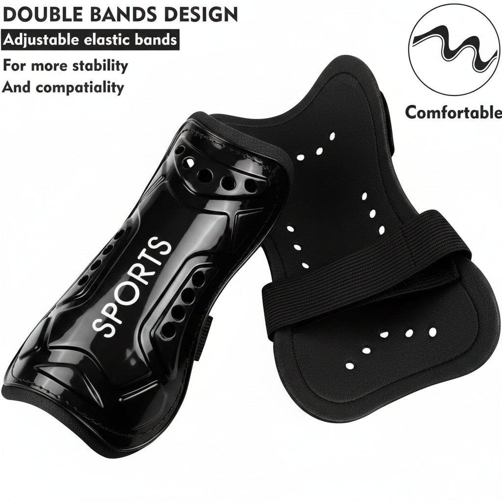 ⚽【Ergonomic Streamline Design】Youth soccer shin guards are shaped well to lower legs and won’t pressure legs and the shin guards do not shift while game playing, great for teenagers, children, kids, boys, girls etc.
