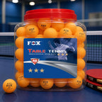 FOX 3-Star Table Tennis Balls – 60-Pack, 40mm Brothersshop