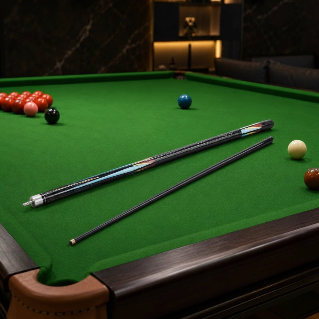 Riley Centurion American Pool 58" 13mm Tip Pool Cue with Faux Leather Handle
