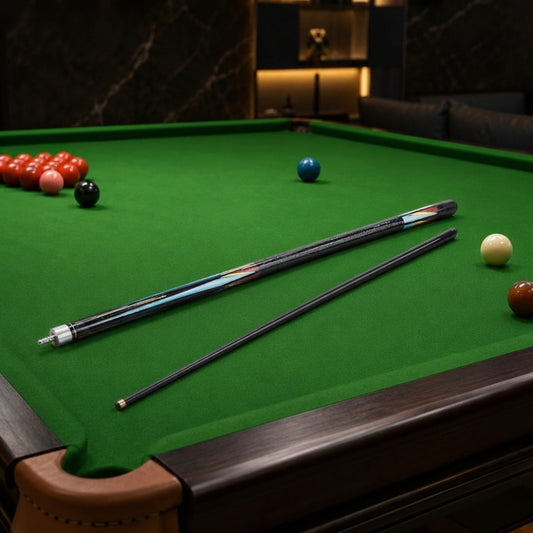Riley Centurion American Pool 58" 13mm Tip Pool Cue with Faux Leather Handle
