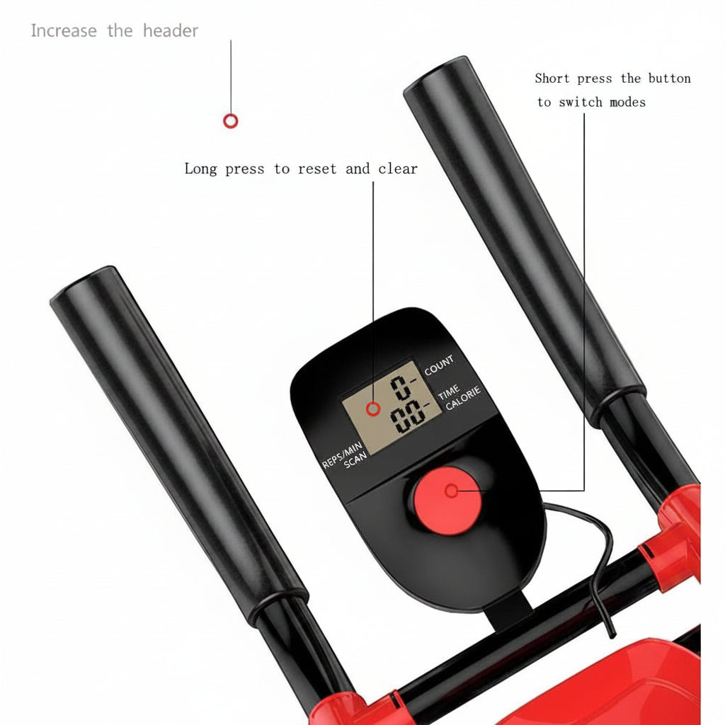  red and black exercise bike 